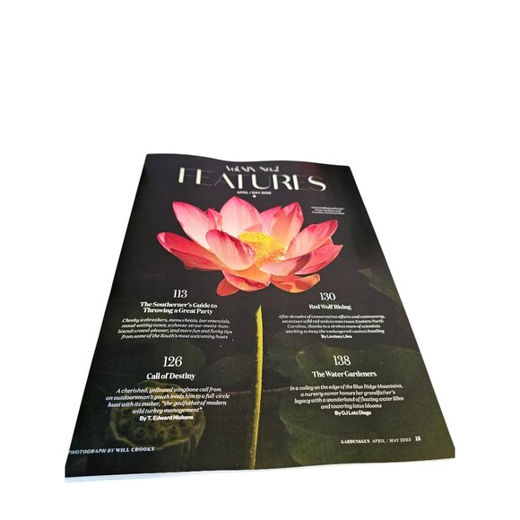 Garden & Gun April May 2025 Magazine Party Like A Southerner Ham Biscuit Bar - Picture 2 of 9